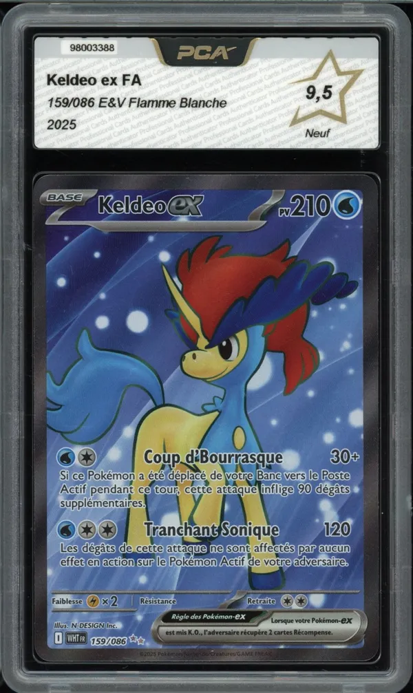 PCA 9.5 Keldeo Ex