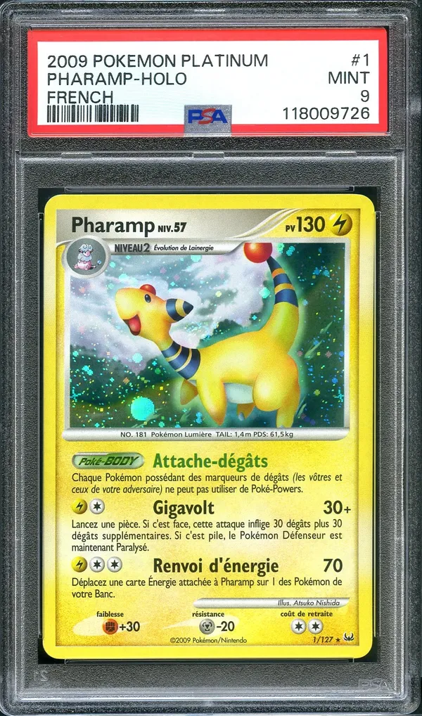 PSA 9 Pharamp Holo