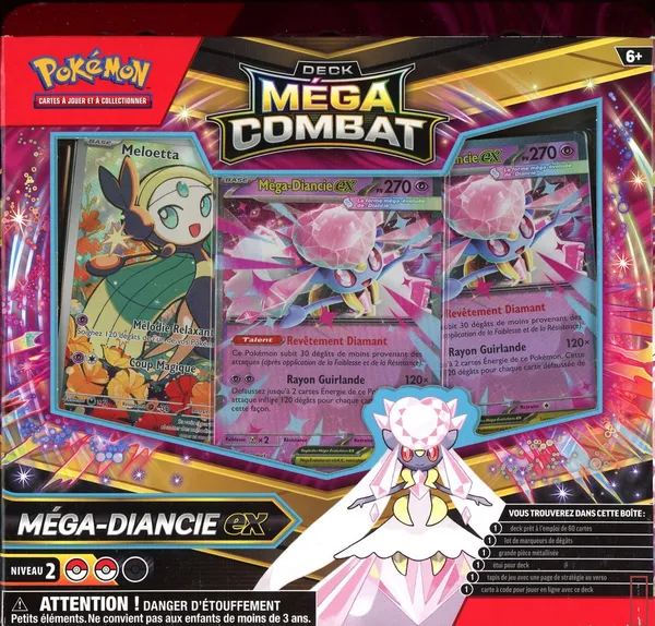Deck Méga Combat Méga-Diancie Ex