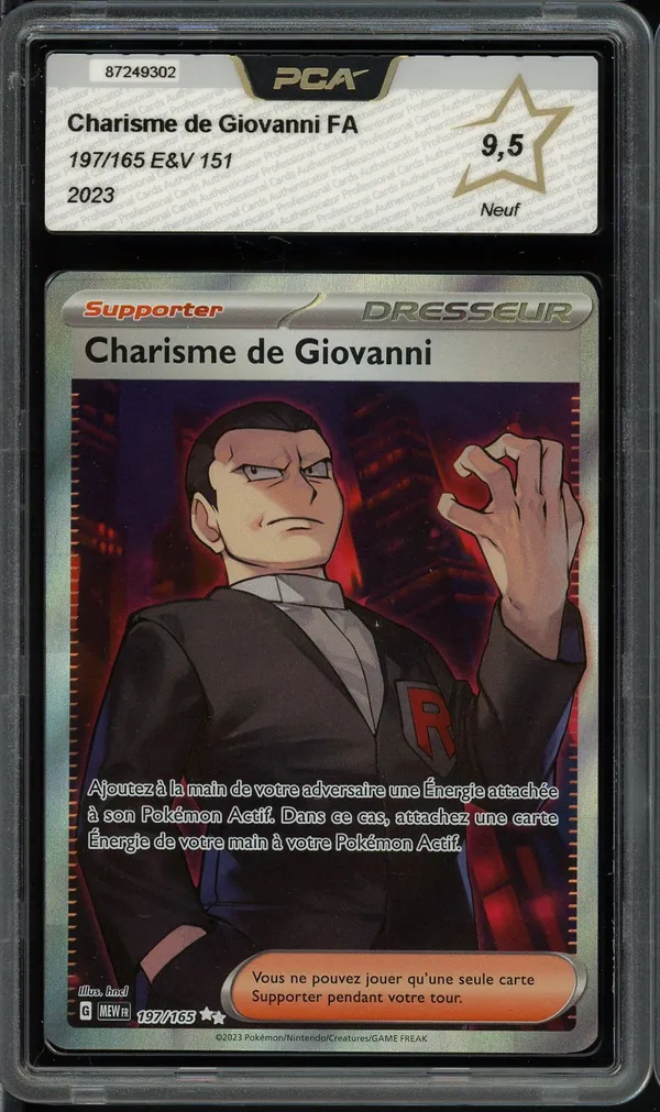 PCA 9.5 Charisme de Giovanni