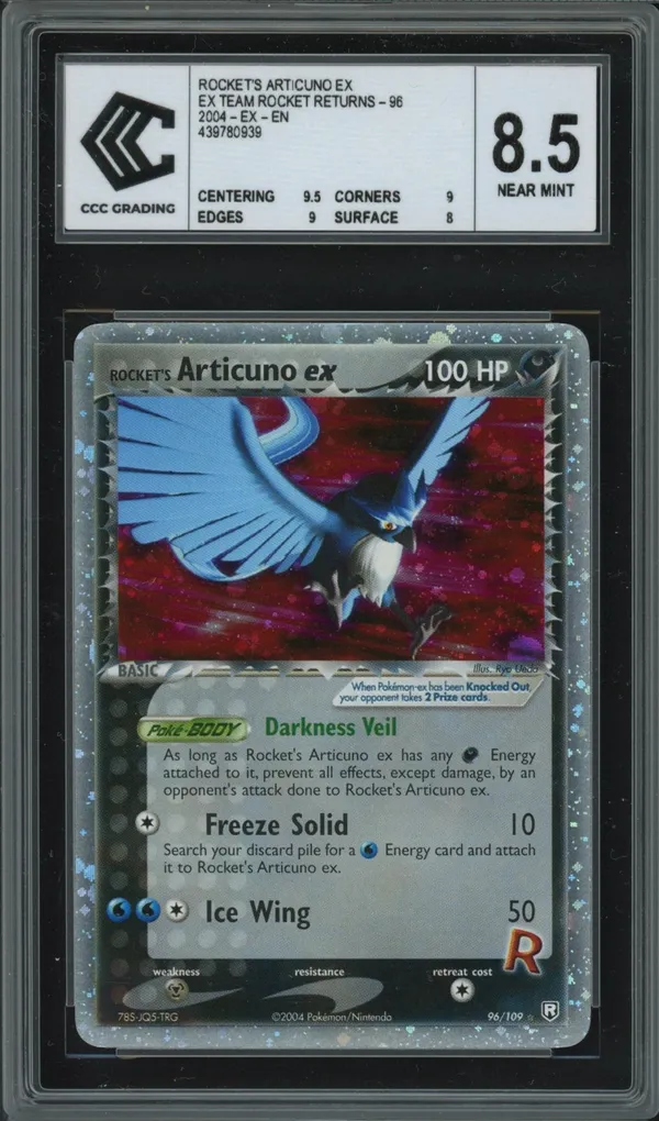 CCC 8.5 Rocket's Articuno Ex