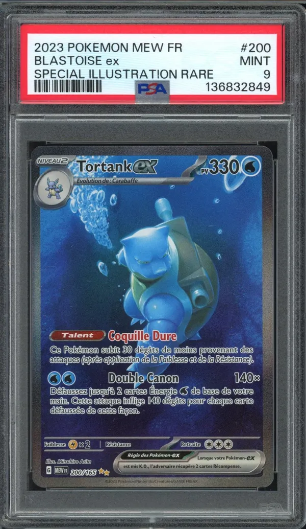 PSA 9 Tortank Ex