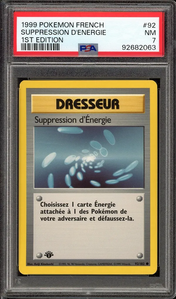 PSA 7 Suppression d'Energie