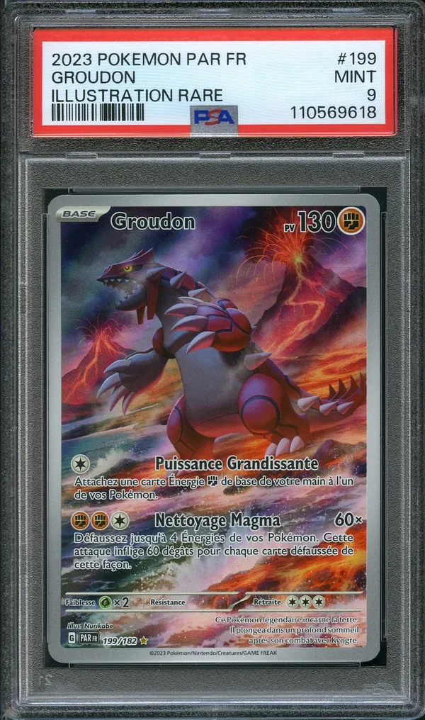 PSA 9 Groudon