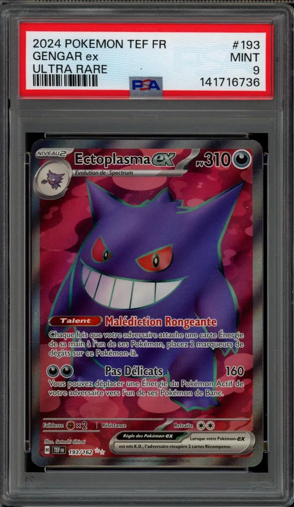 PSA 9 Ectoplasma Ex