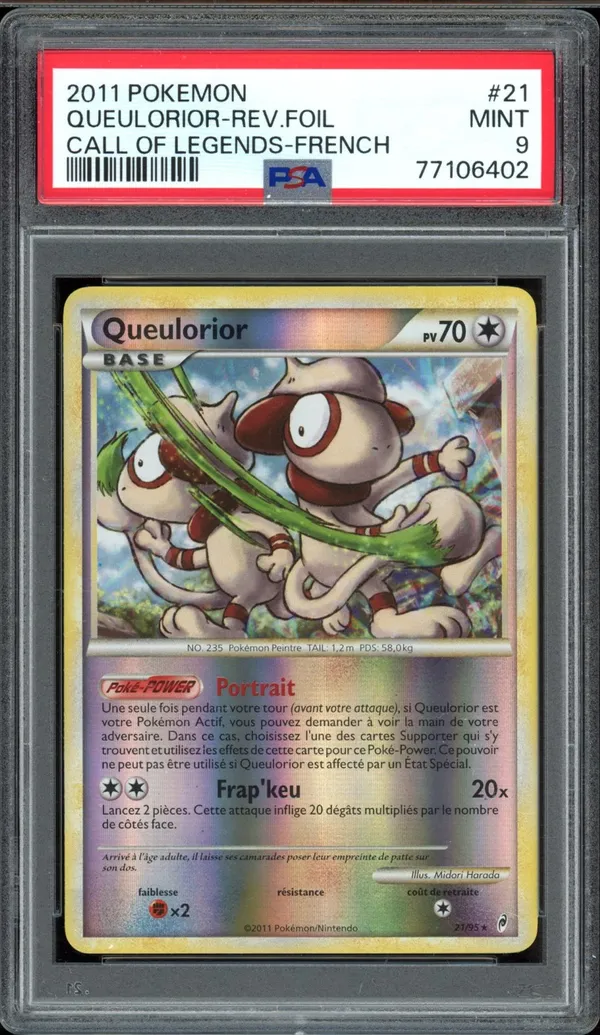 PSA 9 Queulorior Reverse