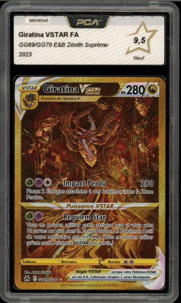 PCA 9.5 Giratina VStar Gold