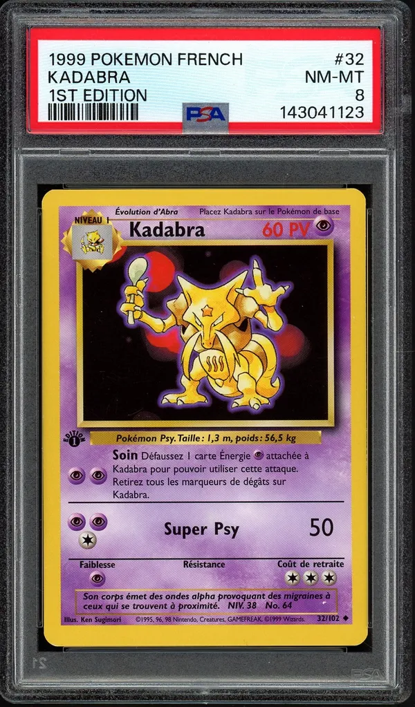 PSA 8 Kadabra