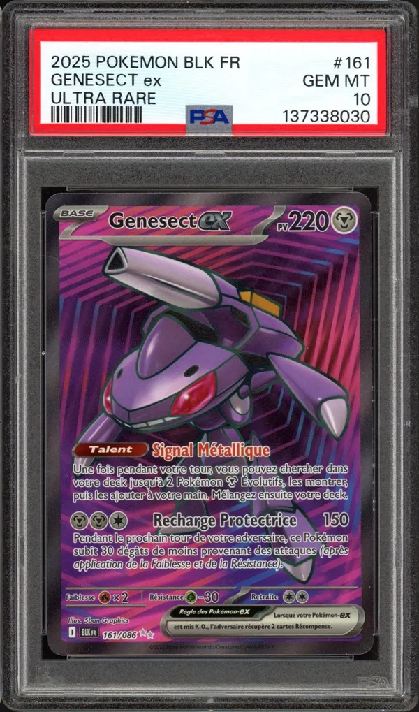PSA 10 Genesect Ex
