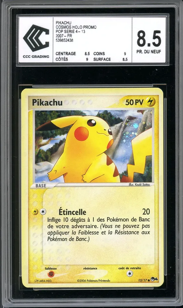 CCC 8.5 Pikachu Holo