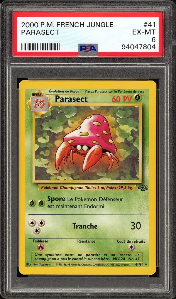 PSA 6 Parasect