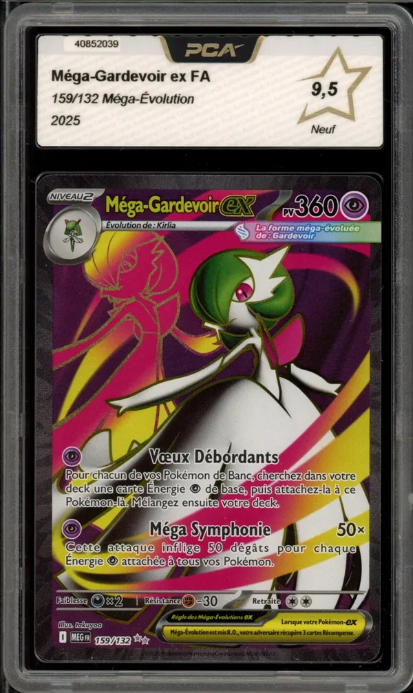 PCA 9.5 Méga-Gardevoir Ex