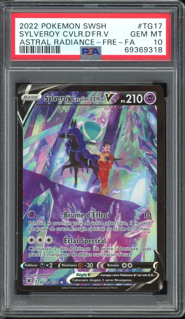 PSA 10 Sylveroy Cavalier d'Effroi V
