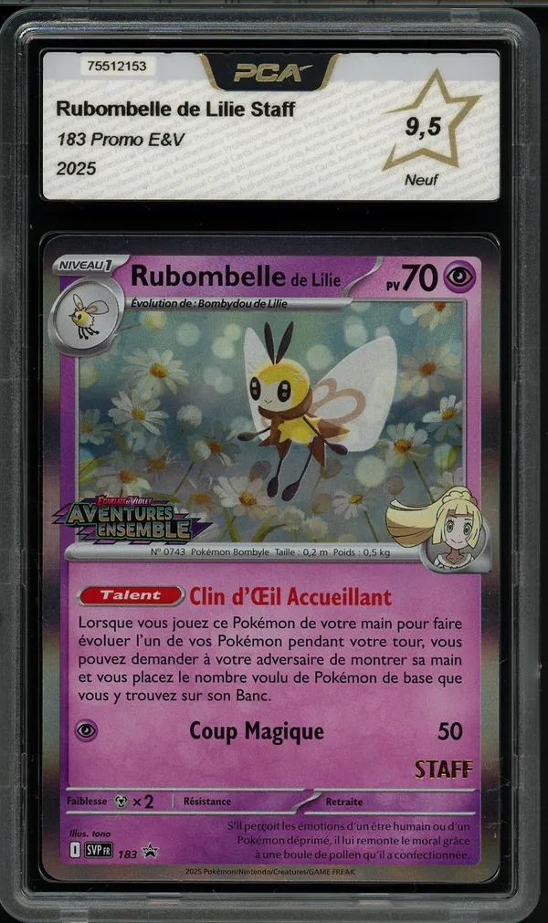 PCA 9.5 Rubombelle de Lillie Holo Staff