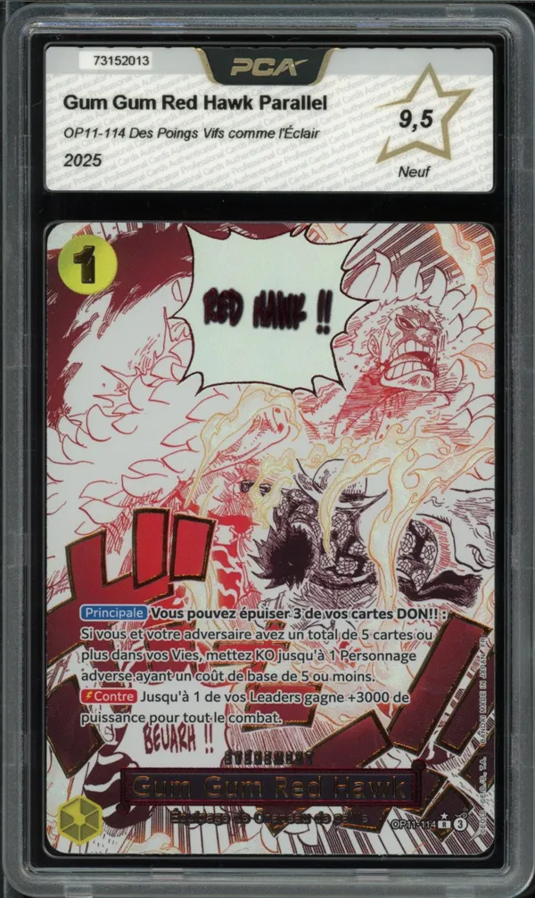 PCA 9.5 Gum Gum Red Hawk