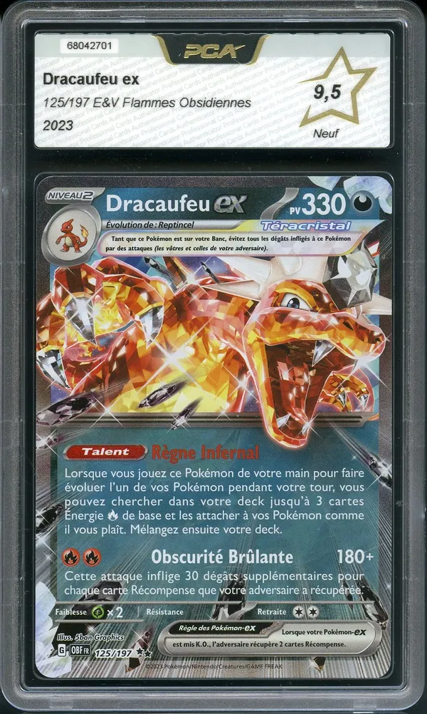 PCA 9.5 Dracaufeu Ex