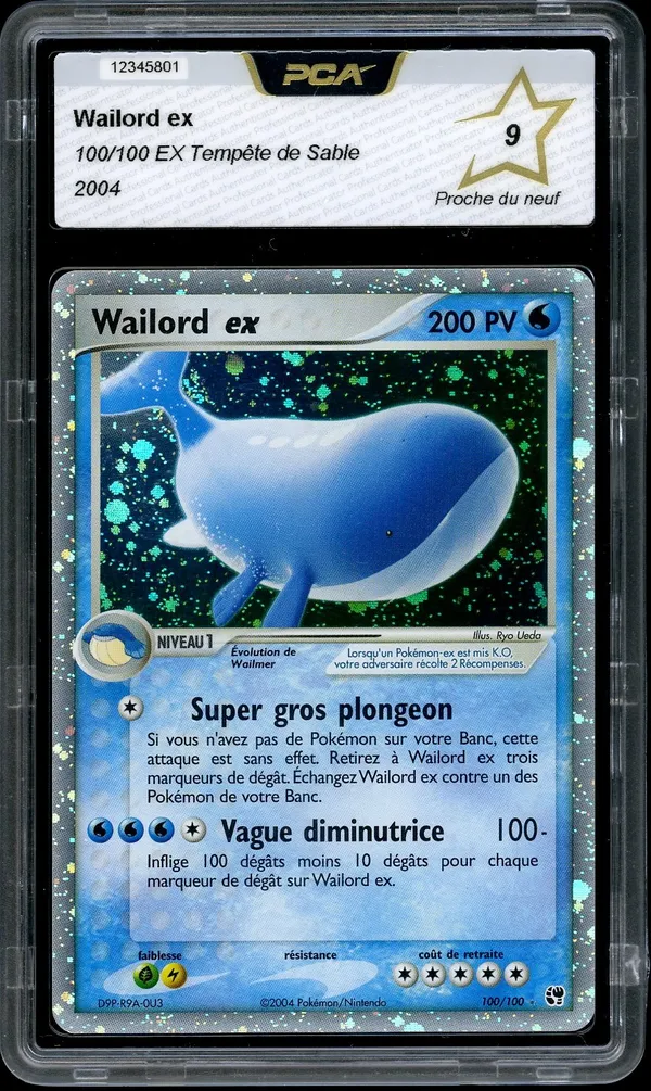 PCA 9 Wailord Ex
