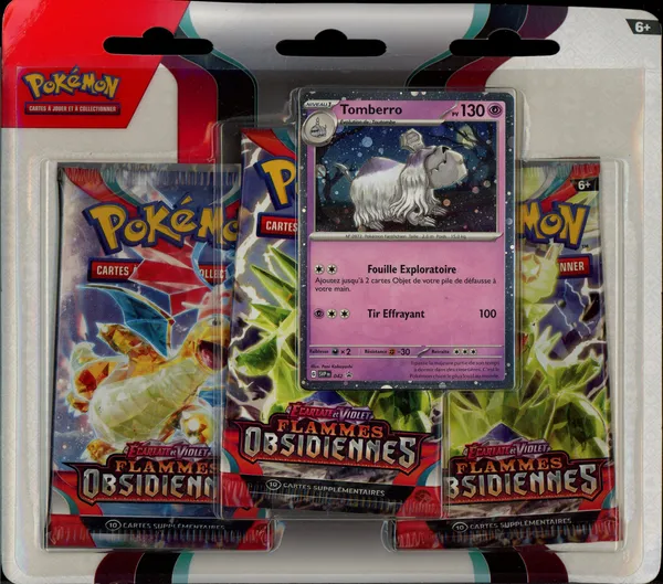 Tripack EV3 Flammes Obsidiennes