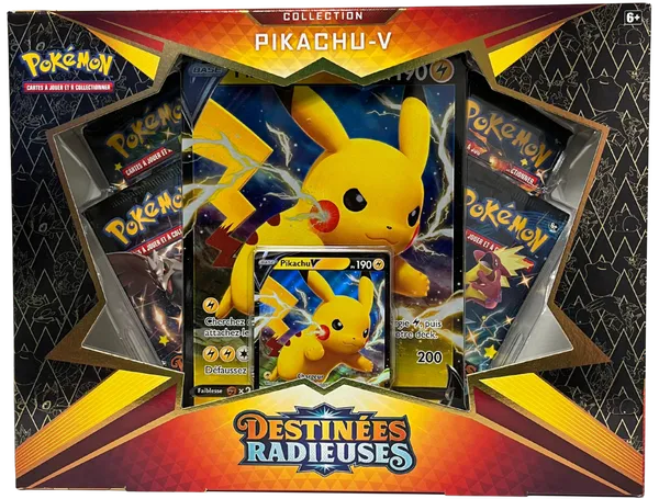 Coffret EB4.5 Destinées Radieuses Pikachu V