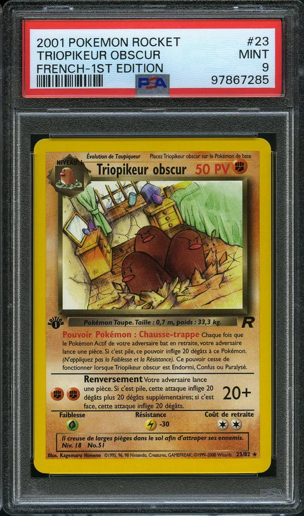 PSA 9 Triopikeur Obscur