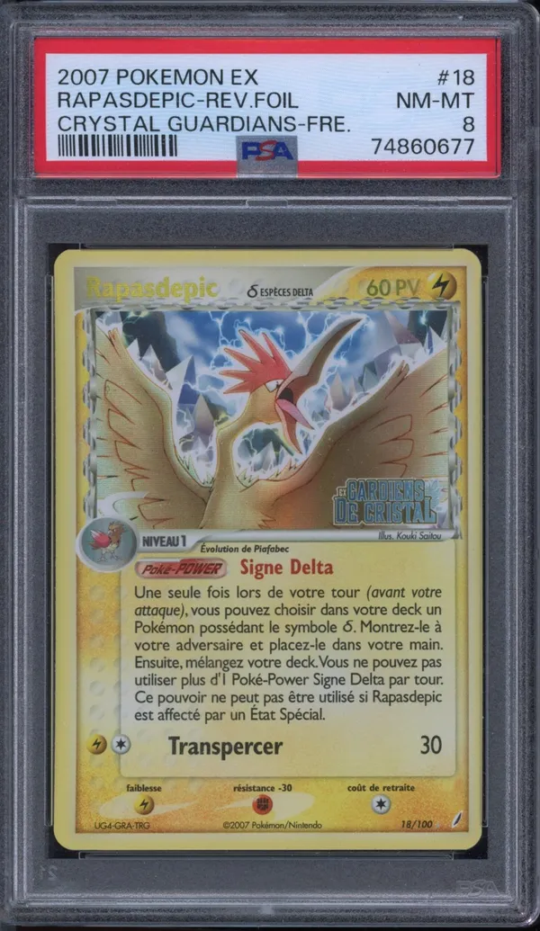PSA 8 Rapasdepic Holo Reverse
