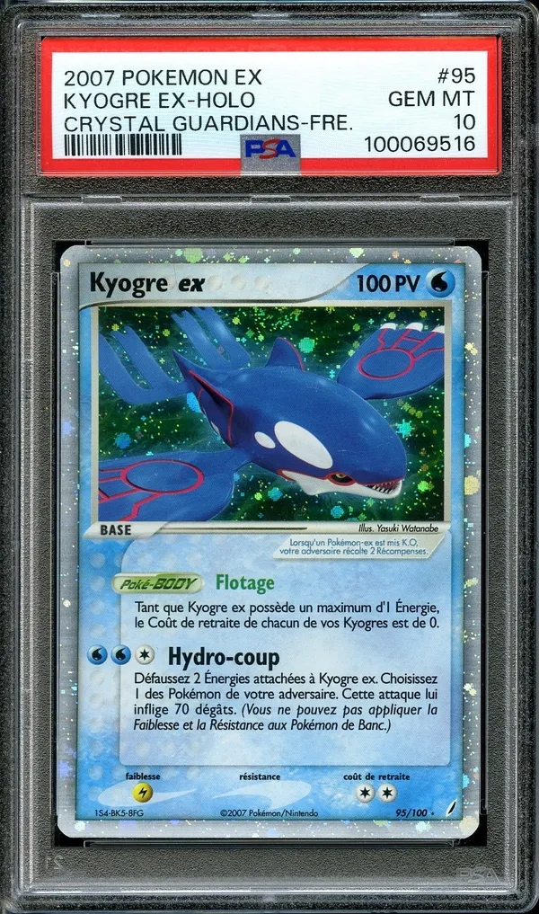 PSA 10 Kyogre Ex