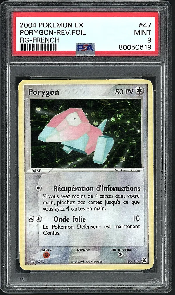 PSA 9 Porygon Reverse