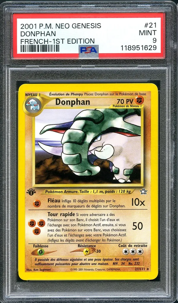 PSA 9 Donphan