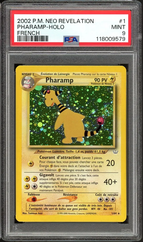 PSA 9 Pharamp Holo
