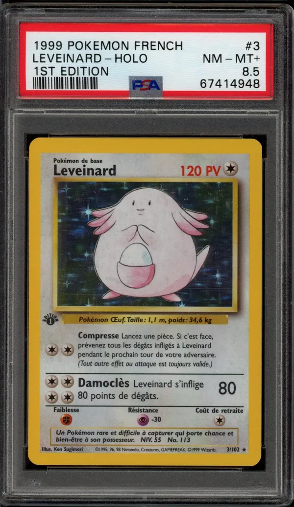 PSA 8.5 Leveinard Holo
