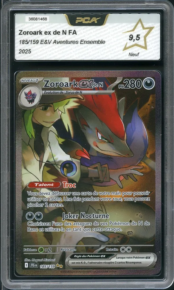 PCA 9.5 Zoroark Ex de N