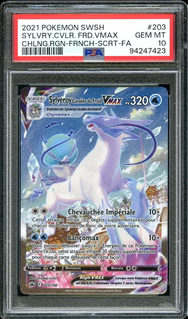 PSA 10 Sylveroy Cavalier du Froid VMax