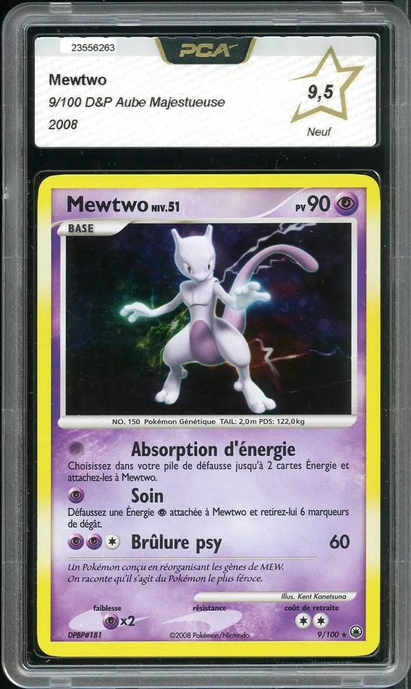 PCA 9.5 Mewtwo Holo