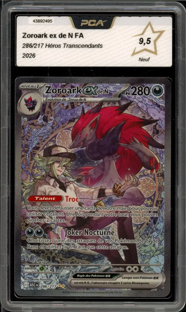 PCA 9.5 Zoroark Ex de N