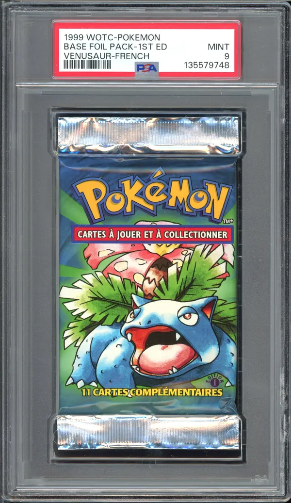 PSA 9 Booster Set de Base Édition 1