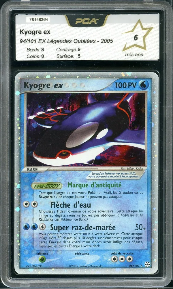 PCA 6 Kyogre Ex