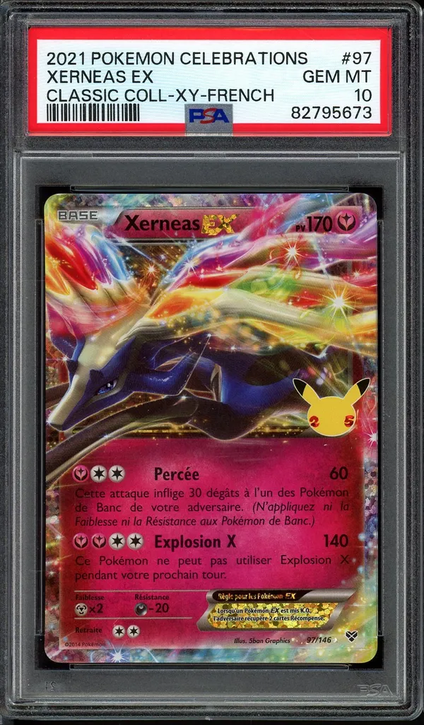 PSA 10 Xerneas Ex
