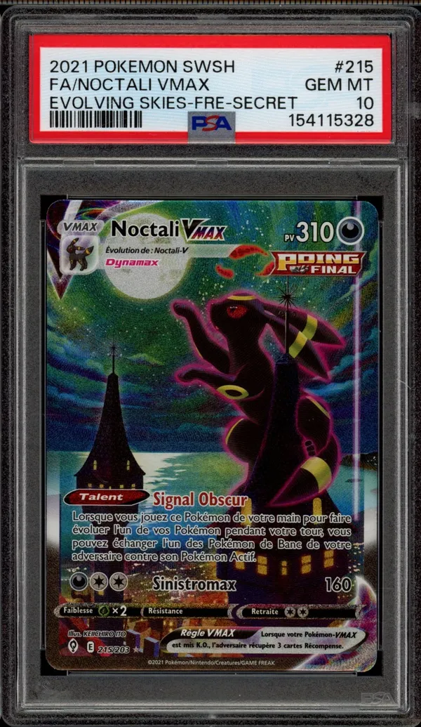 PSA 10 Noctali VMax