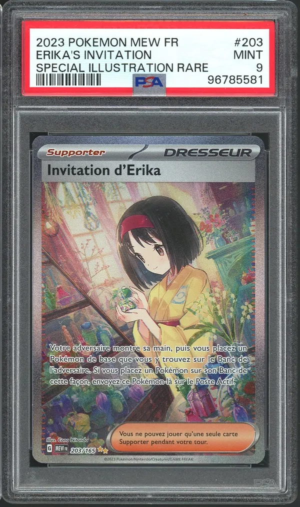 PSA 9 Invitation d'Erika