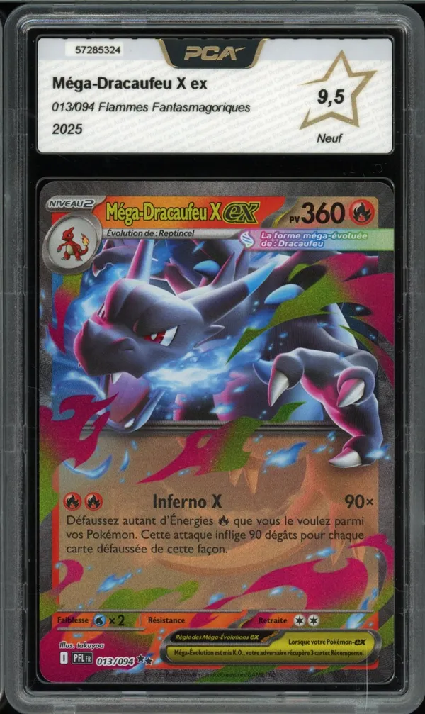 PCA 9.5 Méga-Dracaufeu X Ex