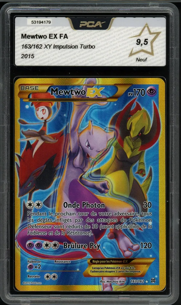 PCA 9.5 Mewtwo Ex