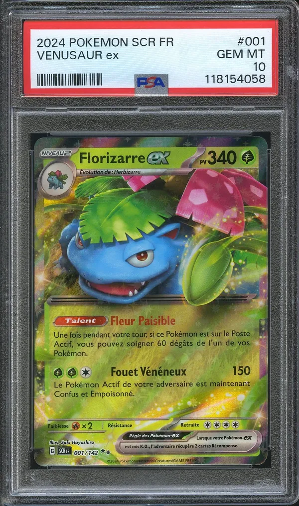 PSA 10 Florizarre Ex