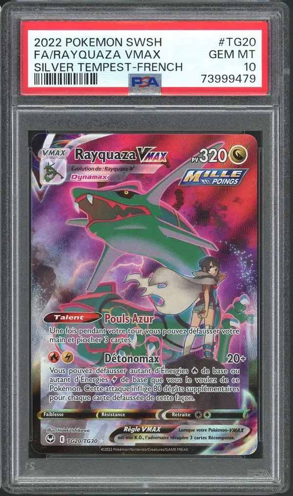 PSA 10 Rayquaza VMax