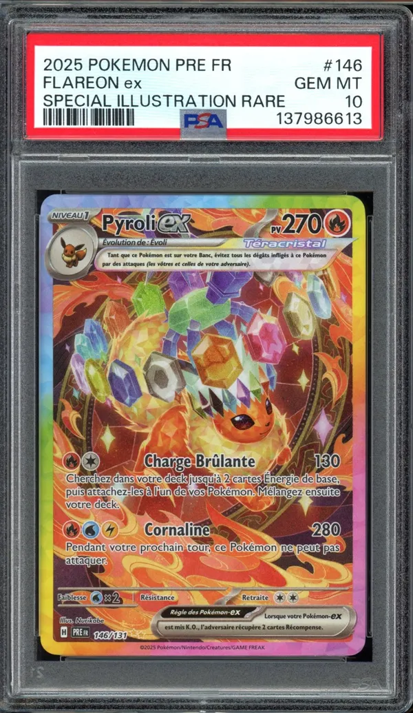 PSA 10 Pyroli Ex