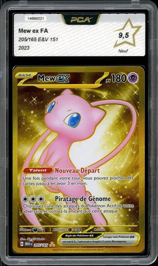 PCA 9.5 Mew Ex Gold