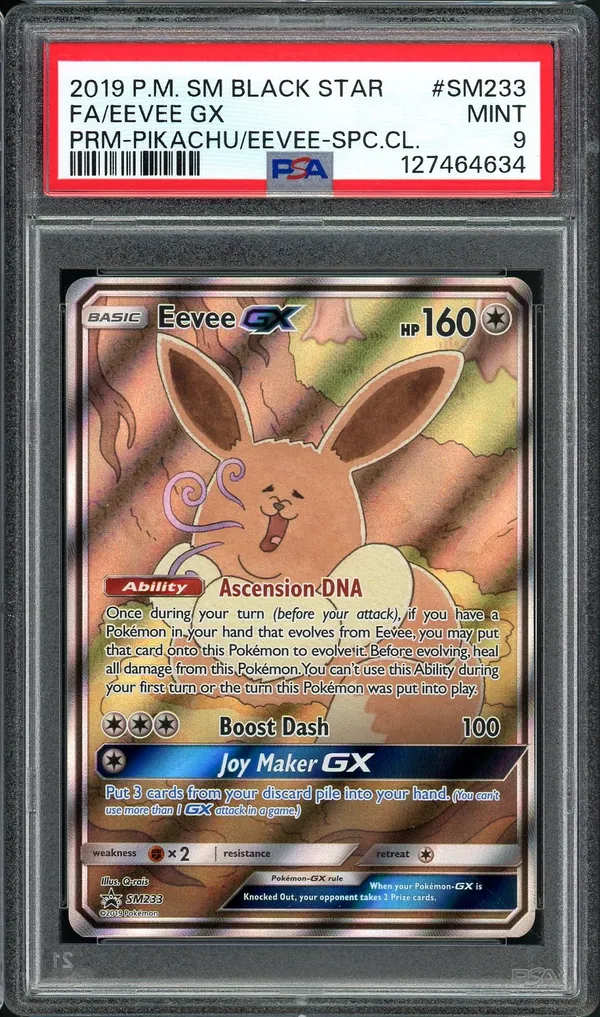 PSA 9 Eevee GX