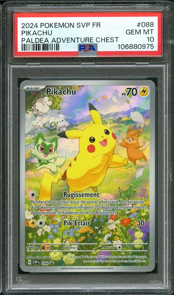 PSA 10 Pikachu