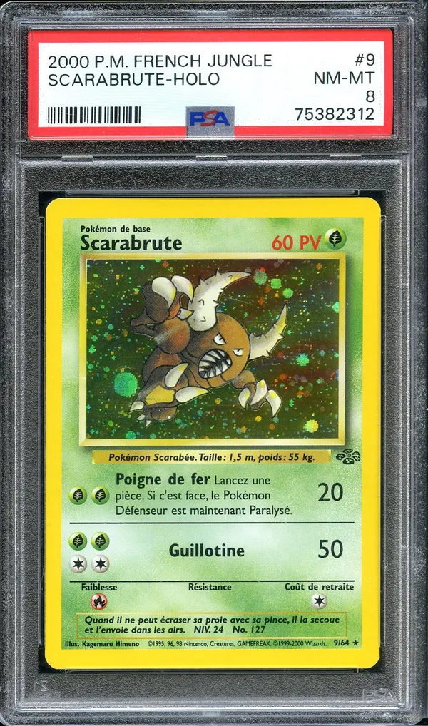 PSA 8 Scarabrute Holo