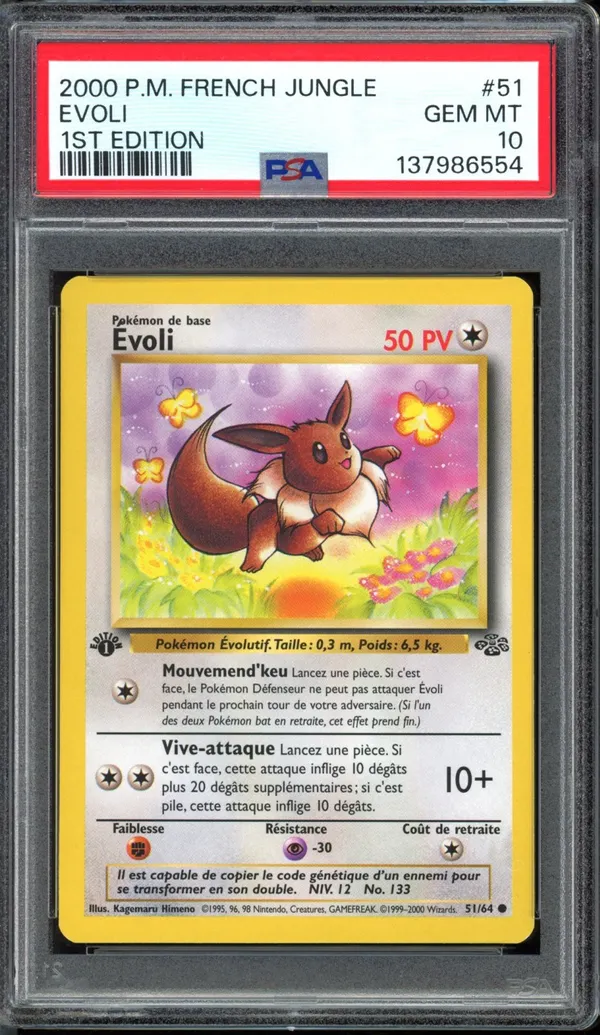 PSA 10 Evoli