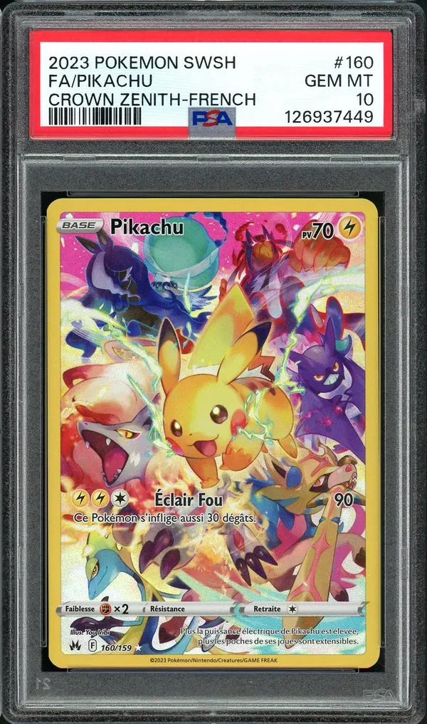 PSA 10 Pikachu